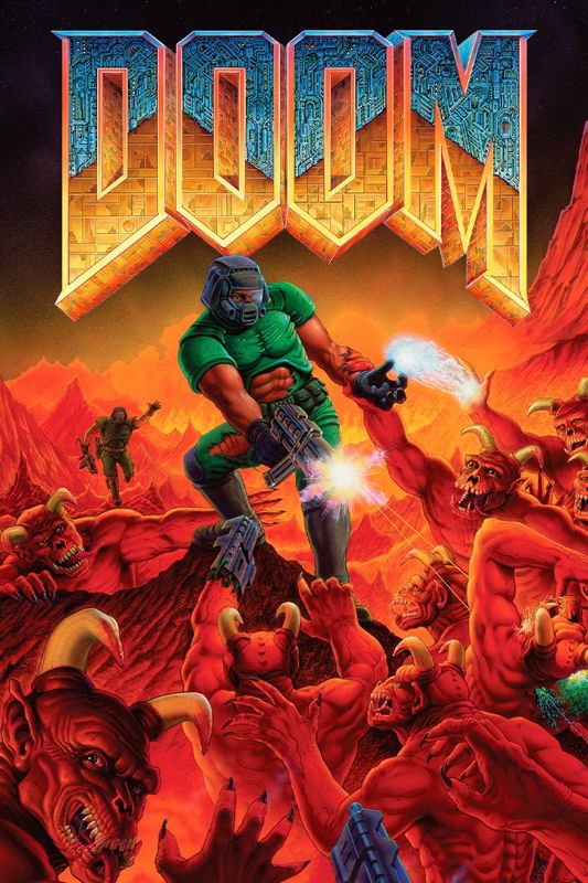 Doom box art for Xbox One